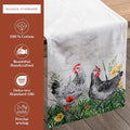 108 Inches Table Runner 100% Cotton Single Layer Table Runners