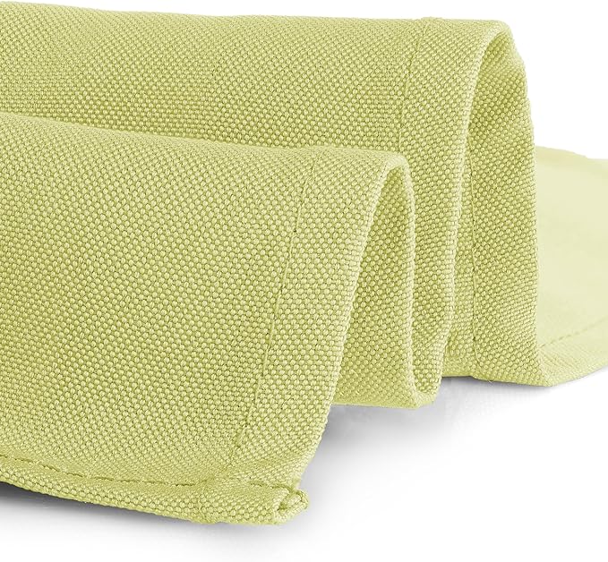 Gee Di Moda Rectangle Tablecloth - 60 x 102 Inch Yellow Table Cloth for 6 Foot Rectangle Table - Heavy Duty Washable Fabric - for 6 Ft Buffet Table, Holiday Party, Dinner, Wedding & Baby Shower