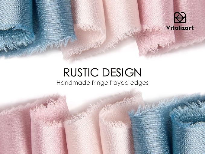 Vitalizart Silk Like Satin Ribbon 1 inch x 18 Yard Mixed Color Handmade Frayed Ribbons for Gift Wrapping Baby Shower Wedding Bridal Bouquets Holiday Decor 9 Rolls 2 Yd