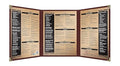 Goodsmart Restaurant Menu Covers, 25 Pack Burgundy 6-View