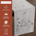 72 Inches Table Runner 100% Cotton Single Layer Table Runners