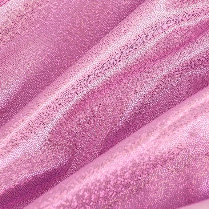 Fitable 2 Pack Pink Sequin Tablecloth for Parties 60x120 Inch - Sparkle Glitter Table Cloth Laser Rectangle Overlay for Wedding Baby Shower Ceremony Birthday Holiday Banquet