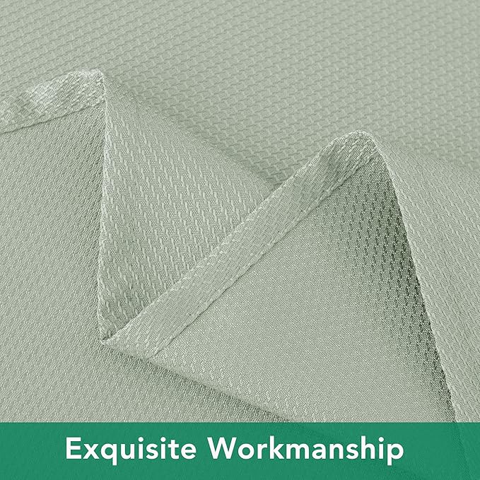 Biscaynebay Square Tablecloth 70x70 Inch-Sage Card Fabric Table Cover-Small Folding Table Cloths Linen Water Resistant Washable for Kitchen Dining Picnic Patio Outdoor Party Restaurant Tables