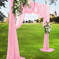 Wedding Arch Draping Fabric Blush Chiffon – Pink