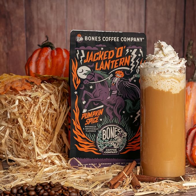 Roasted Coffee Beans, Pumpkin Spice Medium Roast, Whole Bean or Ground