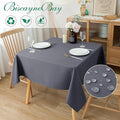60x60 Inch Textured Fabric Square Tablecloths