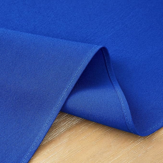 2 Pack Blue Small Short Table Runner 12 x 36 Inch Solid Color Runners Coffee Table Dresser for Daily Party Home Decoration