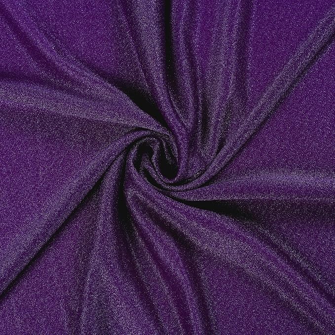 Fabric Sheer Chiffon in Purple, 3 Panels, 30 Inch x 20 Feet